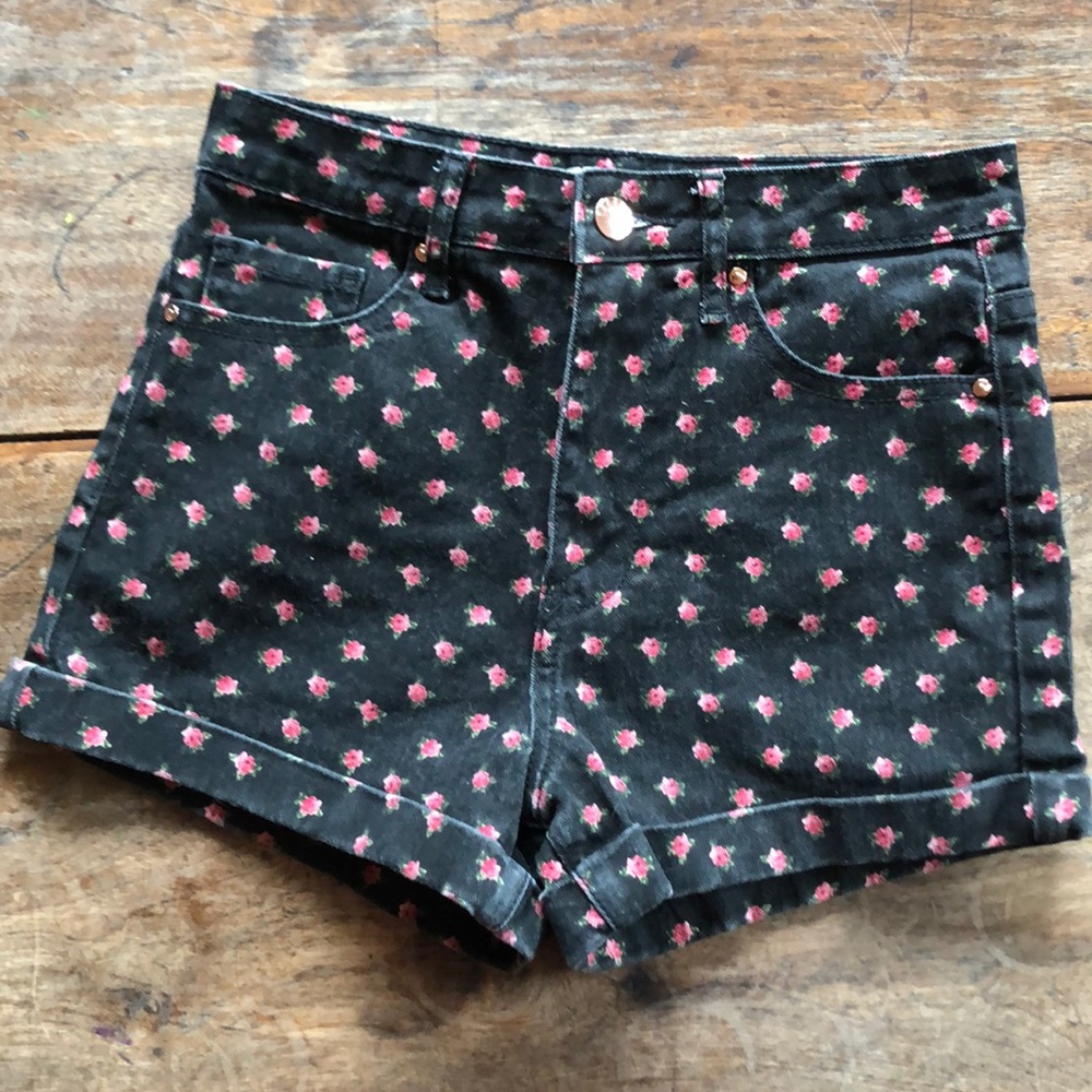 Black High waisted Women’s Shorts